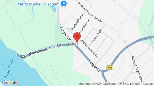 Apartments for rent i Bremen - kort over placeringen