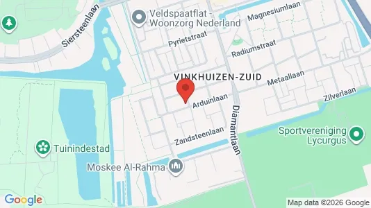 Apartments for rent i Groningen - kort over placeringen
