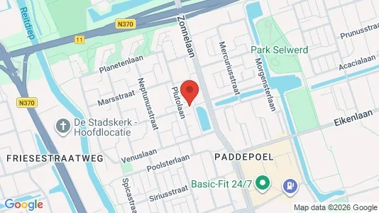 Apartments for rent i Groningen - kort over placeringen