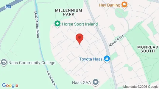 Apartments for rent i Kildare - kort over placeringen
