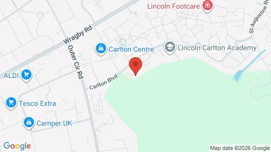 Apartments for rent i Lincoln - Lincolnshire - kort over placeringen