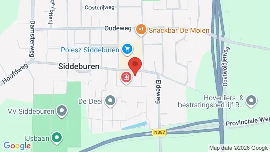 Apartments for rent i Slochteren - kort over placeringen