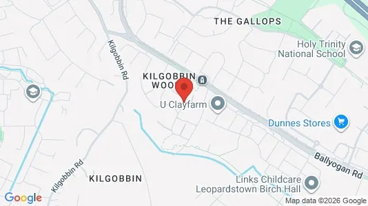 Apartments for rent i Dublin 18 - kort over placeringen
