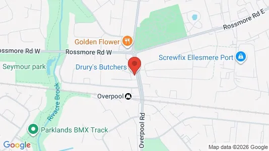 Apartments for rent i Ellesmere Port - Merseyside - kort over placeringen