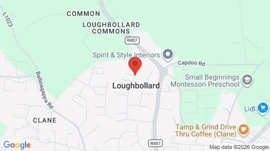 Apartments for rent i Kildare - kort over placeringen
