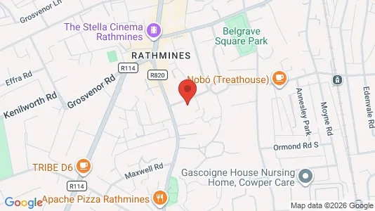 Apartments for rent i Dublin 8 - kort over placeringen