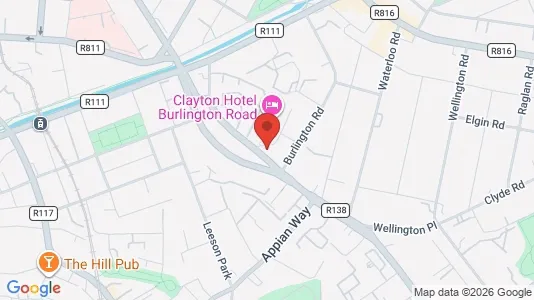 Apartments for rent i Dublin 4 - kort over placeringen