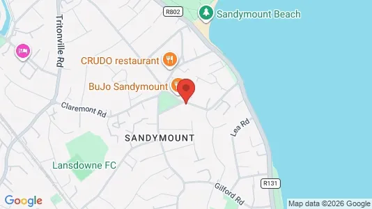Apartments for rent i Dublin 4 - kort over placeringen