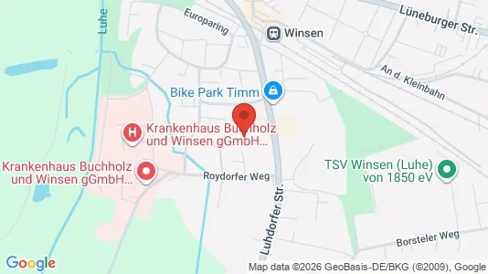 Apartments for rent i Niedersachsen Harburg - kort over placeringen