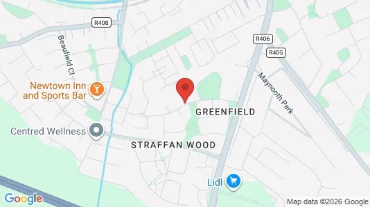 Apartments for rent i Kildare - kort over placeringen