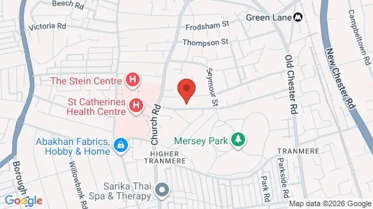 Apartments for rent i Birkenhead - Merseyside - kort over placeringen