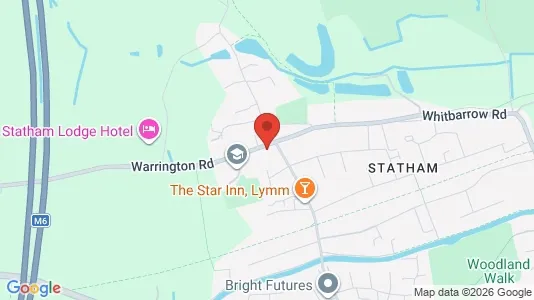 Apartments for rent i Warrington - Cheshire - kort over placeringen