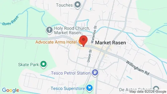 Apartments for rent i Market Rasen - Lincolnshire - kort over placeringen