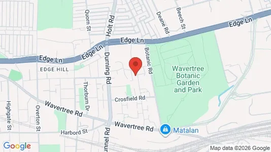 Apartments for rent i Liverpool - Merseyside - kort over placeringen