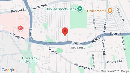 Apartments for rent i Liverpool - Merseyside - kort over placeringen