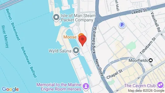 Apartments for rent i Liverpool - Merseyside - kort over placeringen