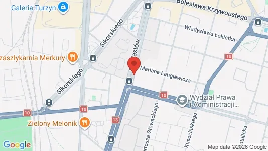 Apartments for rent i Szczecin - kort over placeringen