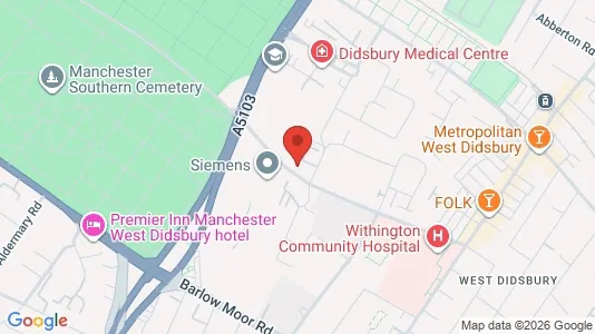 Apartments for rent i Manchester - Lancashire - kort over placeringen