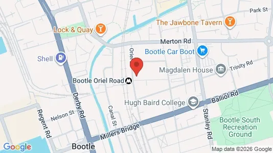 Apartments for rent i Bootle - Merseyside - kort over placeringen