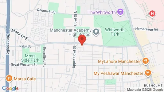 Apartments for rent i Manchester - Lancashire - kort over placeringen