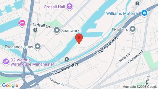 Apartments for rent i Manchester - Lancashire - kort over placeringen