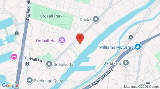 Apartments for rent i Salford - Lancashire - kort over placeringen