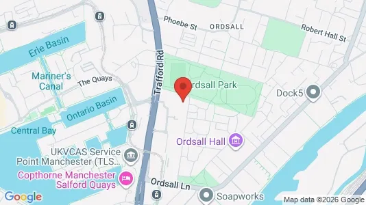 Apartments for rent i Salford - Lancashire - kort over placeringen