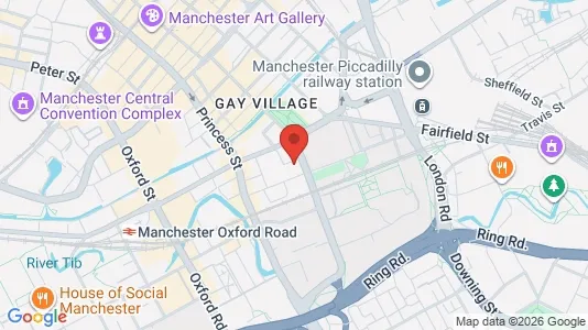 Apartments for rent i Manchester - Lancashire - kort over placeringen