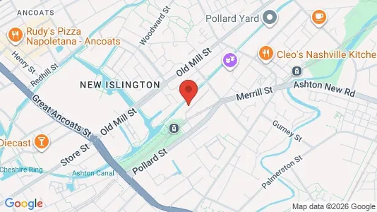 Apartments for rent i Manchester - Lancashire - kort over placeringen