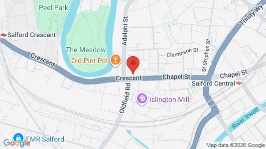 Apartments for rent i Salford - Lancashire - kort over placeringen