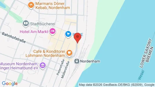 Apartments for rent i Wesermarsch - kort over placeringen