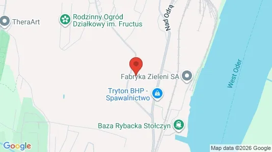 Apartments for rent i Szczecin - kort over placeringen
