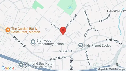 Apartments for rent i Manchester - Lancashire - kort over placeringen