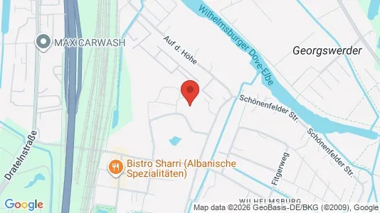 Apartments for rent i Hamburg Mitte - kort over placeringen