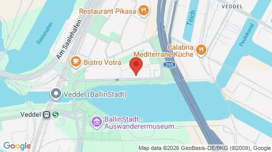 Apartments for rent i Hamburg Mitte - kort over placeringen