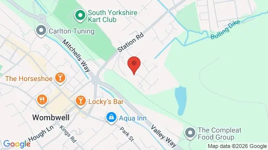 Apartments for rent i Barnsley - South Yorkshire - kort over placeringen