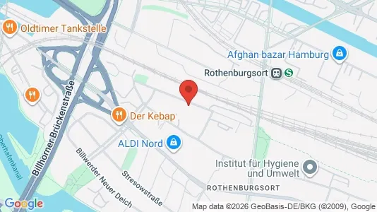 Apartments for rent i Hamburg Mitte - kort over placeringen