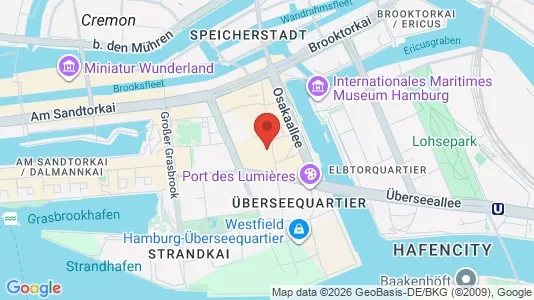 Apartments for rent i Hamburg Mitte - kort over placeringen