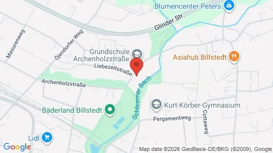 Apartments for rent i Hamburg Mitte - kort over placeringen