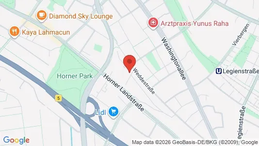 Apartments for rent i Hamburg Mitte - kort over placeringen