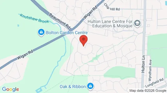 Apartments for rent i Bolton - Lancashire - kort over placeringen