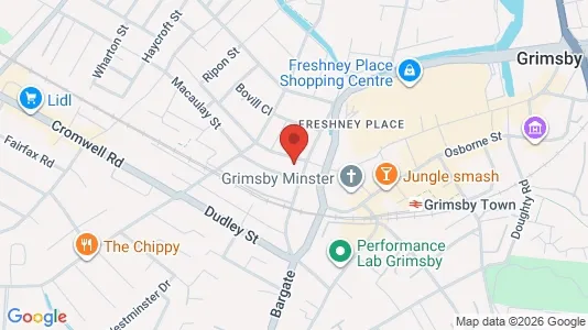 Apartments for rent i Grimsby - South Humberside - kort over placeringen