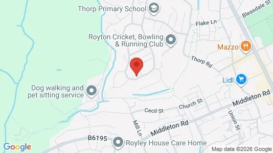 Apartments for rent i Oldham - Lancashire - kort over placeringen