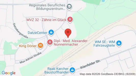 Apartments for rent i Mecklenburgische Seenplatte - kort over placeringen