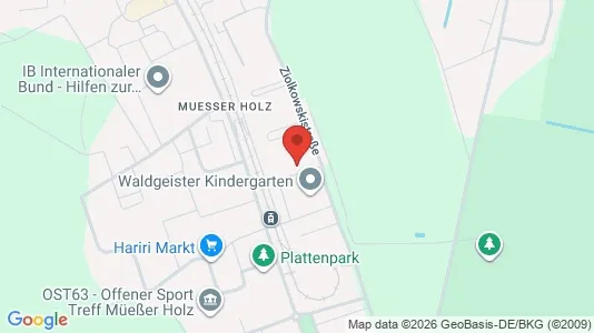 Apartments for rent i Schwerin - kort over placeringen