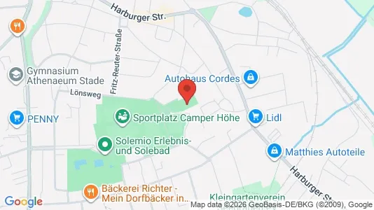 Apartments for rent i Stade - kort over placeringen