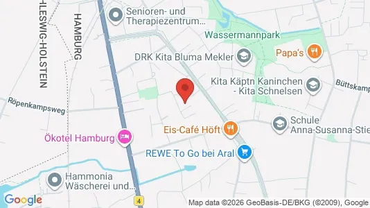 Apartments for rent i Hamburg Eimsbuttel - kort over placeringen