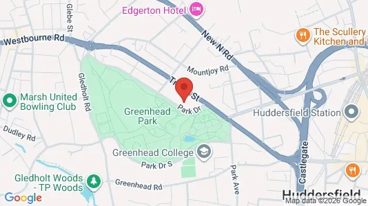 Apartments for rent i Huddersfield - West Yorkshire - kort over placeringen