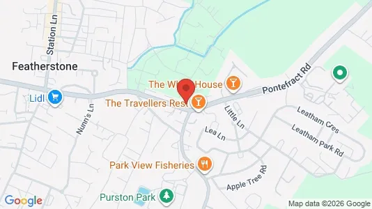 Apartments for rent i Pontefract - West Yorkshire - kort over placeringen