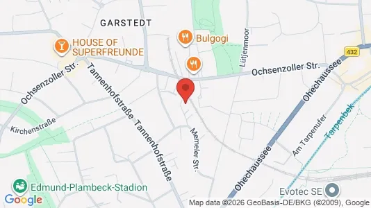 Apartments for rent i Segeberg - kort over placeringen